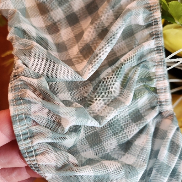 Nwt Womens gingham crop top - Picture 9 of 9